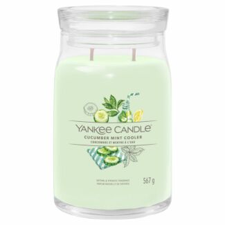 Cucumber Mint Cooler Signature Large Jar Candle