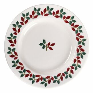 Folk Rosehip 10 1/2 Inch Plate