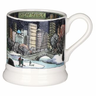 New York At Christmas Half Pint Mug