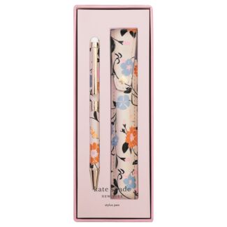 Floral Garden Stylus Pen & Pouch