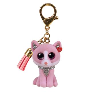 Fiona Cat Mini Boo Key Clip