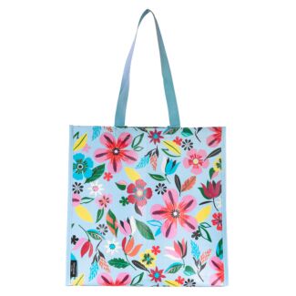 Safari Floral Grocery Tote