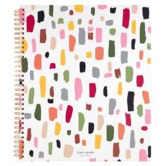 Painterly Strokes Large Spiral Notebook