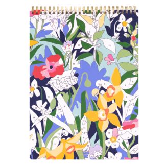 Paint by Numbers Top Spiral Notebook