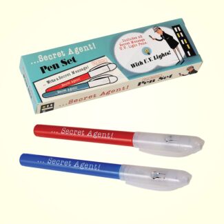 Secret Agent Set of 2 Invisible Ink Spy Pens