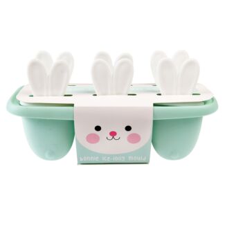 Teal Bunny Ears Ice Lolly Mould