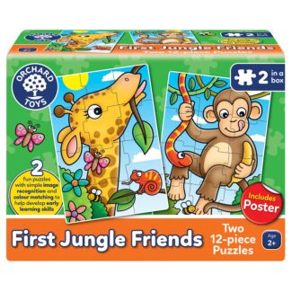 First Jungle Friends Jigsaw Puzzle