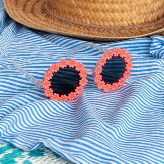 Pink Daisy Funglasses