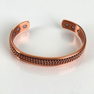 Men’s 3 Rope Copper Bangle