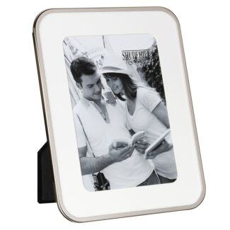 Shudehill Silver Curved Corners 5x7 Photo Frame