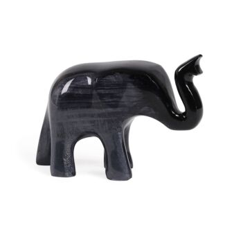 Aluminark Brushed Black Trunk Up Medium Elephant