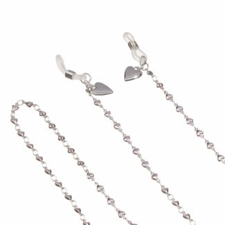 Silver Plated Modern Glasses Chain