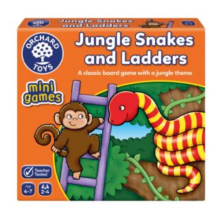 Jungle Snakes & Ladders Mini Game