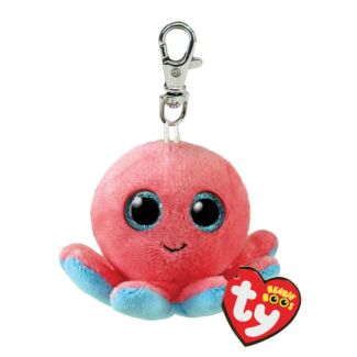 Sheldon Octopus Beanie Boo Key Clip