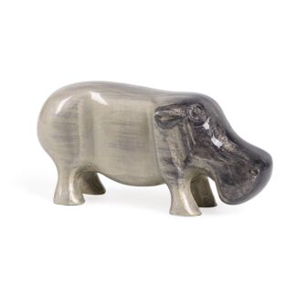 Aluminark Brushed Silver Medium Hippo