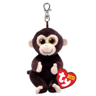 Matteo Monkey Beanie Belly Key Clip