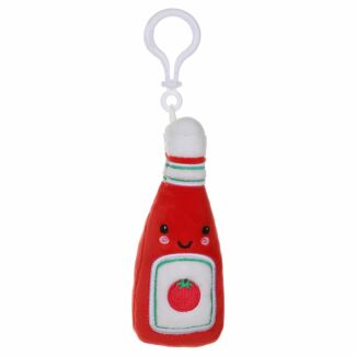 Softlings Foodies Tomato Ketchup Plush Key Clip