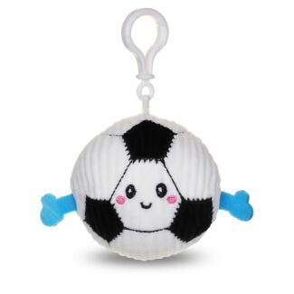 Softlings Sporties Turf The Football Plush Key Clip