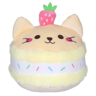 Mochi Pop 9” Macaroon Yellow Kitten Soft Toy