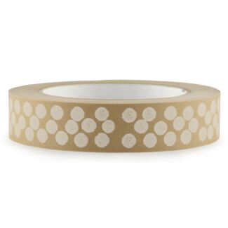 Christmas White Dots Wide Adhesive Tape – 50m