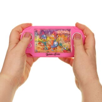 Pink Handheld Water Game
