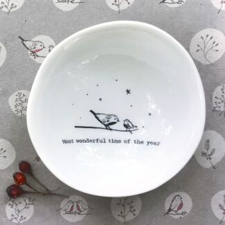 ‘Most Wonderful Time of The Year’ Medium Wobbly Bowl