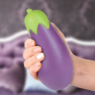 Size Matters Aubergine Stress Ball