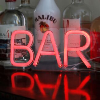 Neon Bar Wall Light