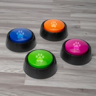 Set of 4 Dog Training Buttons
