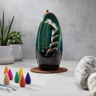 Cascading Smoke Incense Burner