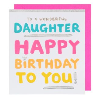 Daughter Birthday Card