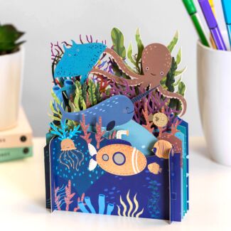 Under The Sea 3D Pop Up Card