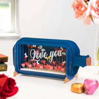 Love You Message In A Bottle Card