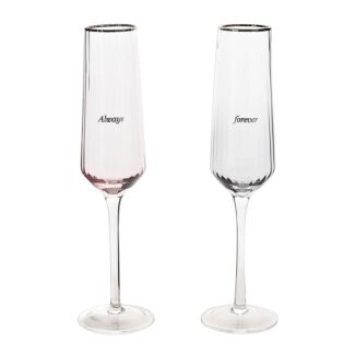 Amore ‘Always & Forever’ Set of 2 Glasses