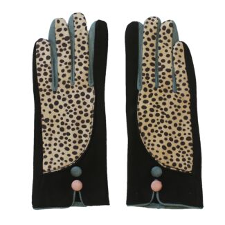 Dalmatian Animal Print Gloves