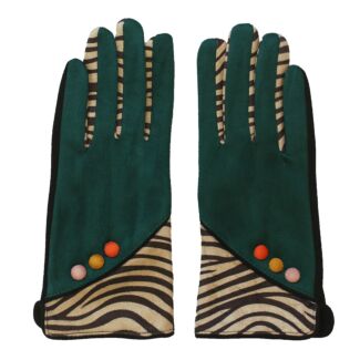 Zebra Animal Print Gloves