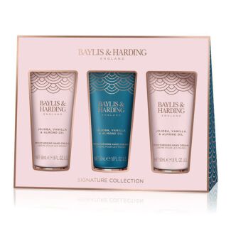 Jojoba, Vanilla & Almond Oil Set of 3 Hand Cream