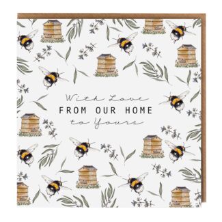 Bumblebee ‘With Love From Our Home to Yours’ Card