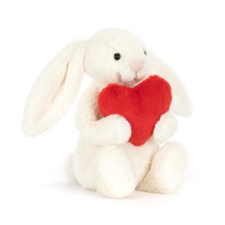 Bashful Bunny With Heart Original