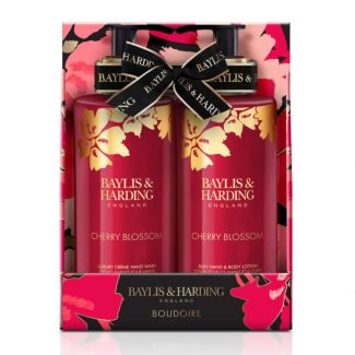 Boudiore Cherry Blossom Hand Wash & Lotion Set