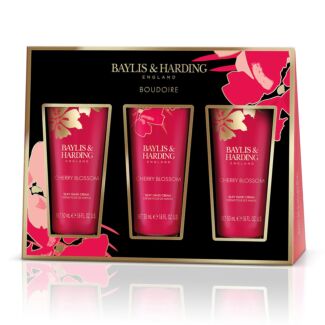 Boudiore Cherry Blossom Set of 3 Hand Creams