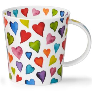 Warm Hearts Benmore Shape Mug