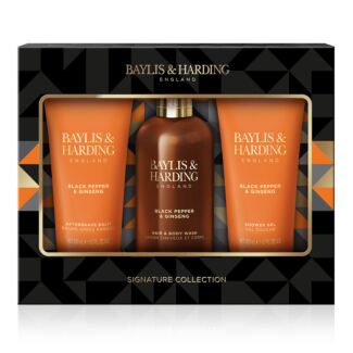 Black Pepper & Ginseng Men's Bathing 3 Piece Gift Set