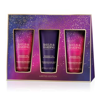 Midnight Fig & Pomegranate Set of 3 Hand Creams