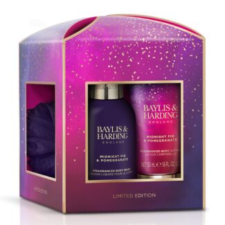 Midnight Fig & Pomegranate Luxury Essentials Treat Box Gift Set