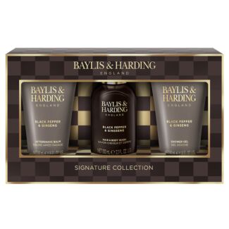 Signature Men’s Black Pepper & Ginseng 3 Piece Gift Set