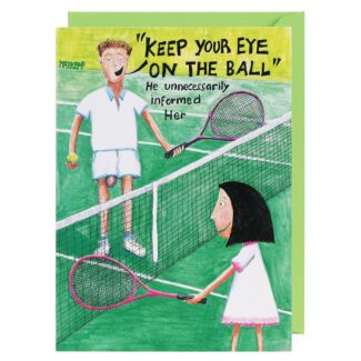 Blah Blah Blah ‘On The Ball’ Greetings Card