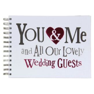 Lovely Wedding Guests Guestbook