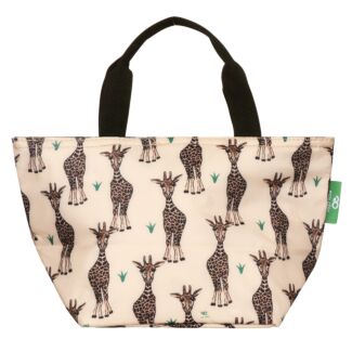 Cream Giraffe Lunch Bag