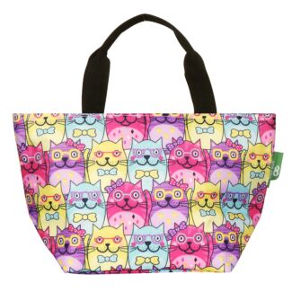 Cats with Glasses Lunch Bag